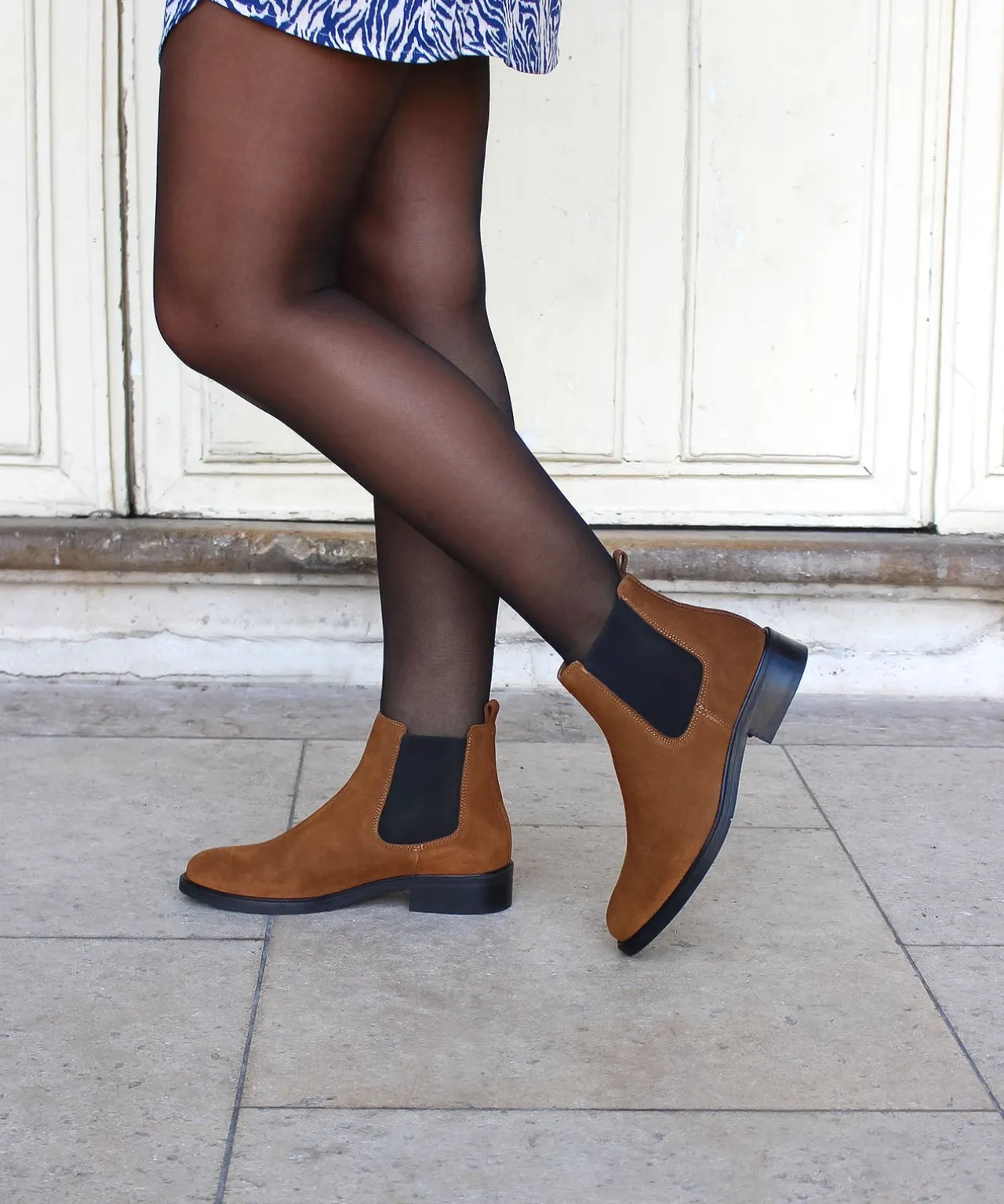 SCHMOOVE Bottines-Bottines Candide Chelsea CUOIO