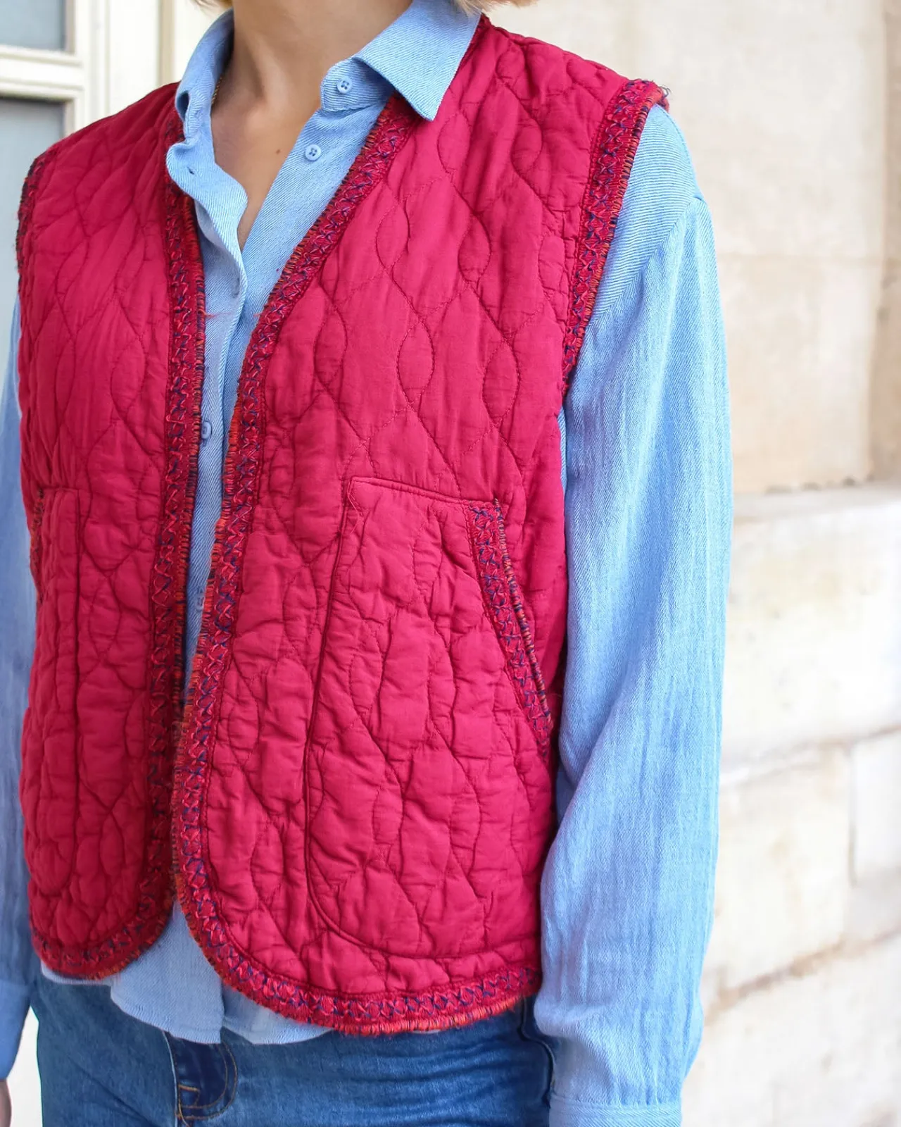 LUKAP Gilets Sans Manches-Gilet Joe